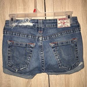 True Religion Jean Shorts size 28